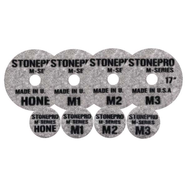 StonePro Premium M-Series Diamond Impregnated Pads