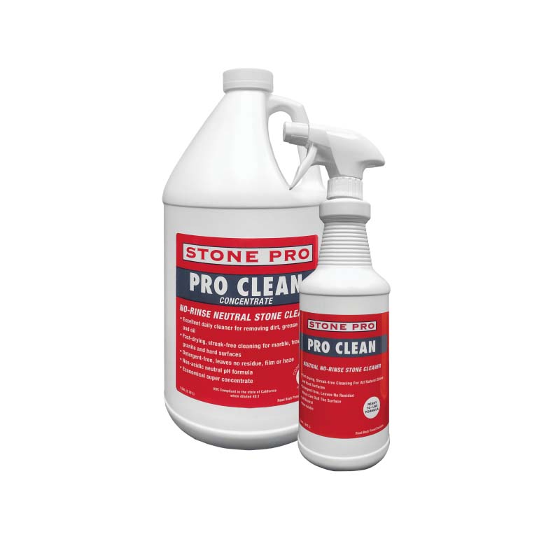 Pro Clean - Neutral No-Rinse Cleaner For Stone & Hard Surfaces
