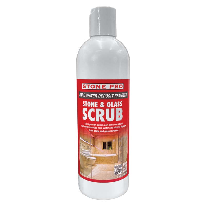 Stone and Glass Scrub - Hard Water Deposit Remover