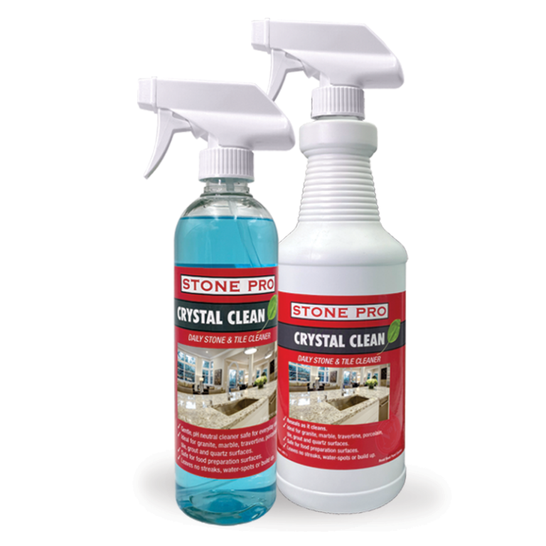 Crystal Clean Daily Stone Cleaner + Sealer StonePro